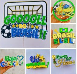Arquivo de corte Topo de Bolo Copa do Mundo