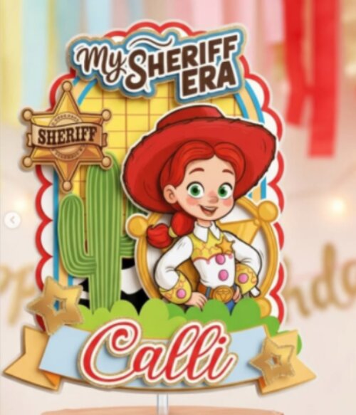 Arquivo de corte topo de bolo Toy Story