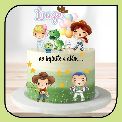 Arquivo de corte topo de bolo Toy Story