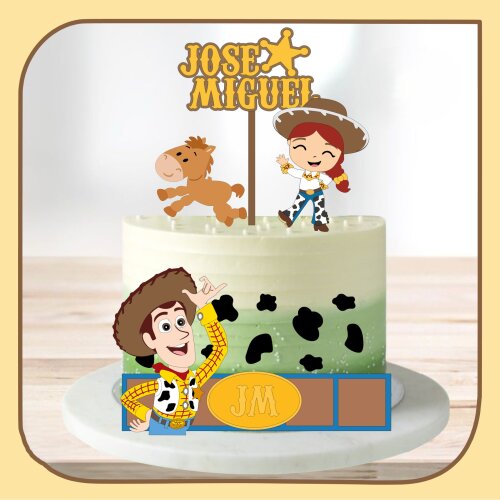 Arquivo de corte topo de bolo Toy Story