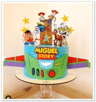 Arquivo de corte topo de bolo Toy Story