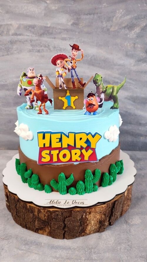 Arquivo de corte topo de bolo Toy Story