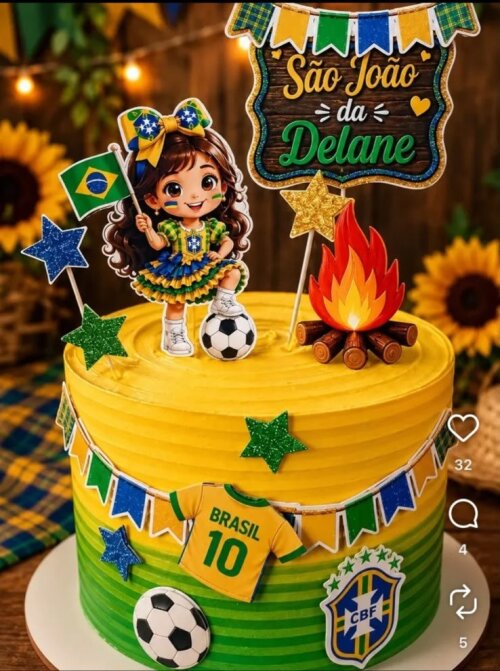 Arquivo de corte topo de bolo Copa do Mundo
