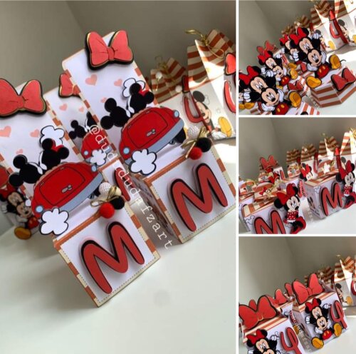 Arquivo de corte Festa Pronta Minnie