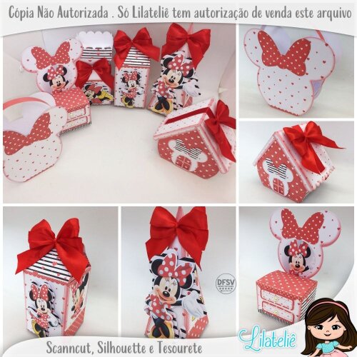 Arquivo de corte Festa Pronta Minnie