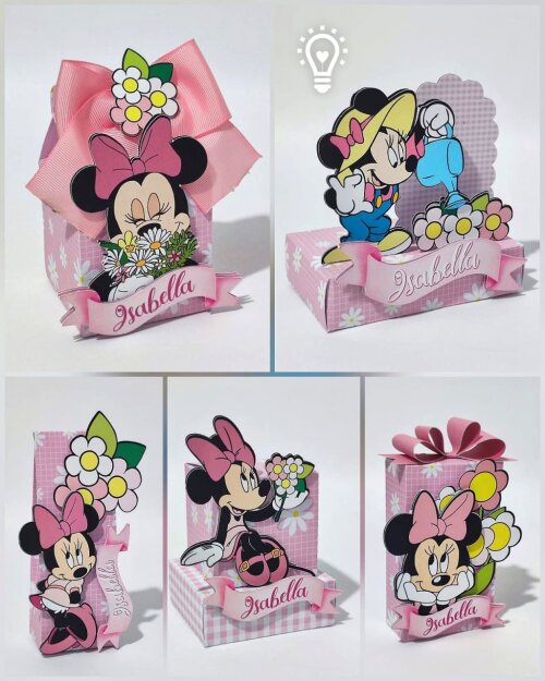 Arquivo de corte Festa Pronta Minnie