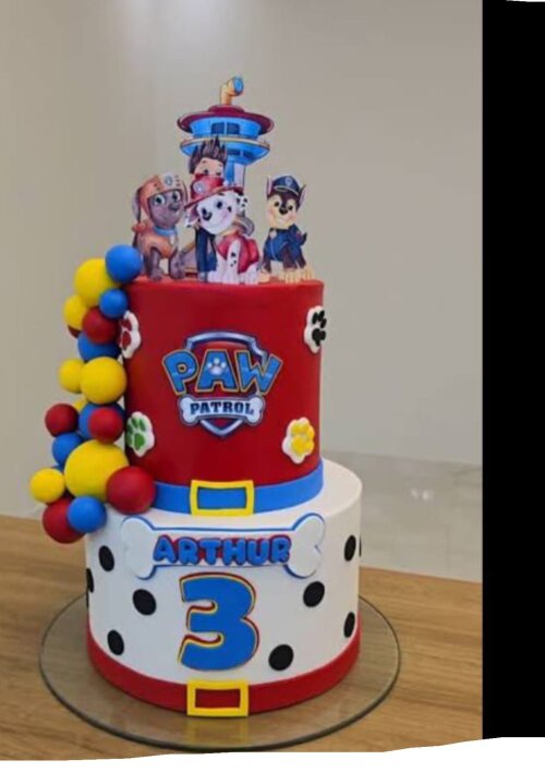 Arquivo de Corte Topo de Bolo Patrulha Canina