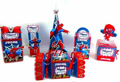 Arquivo de corte Festa Pronta Homem Aranha