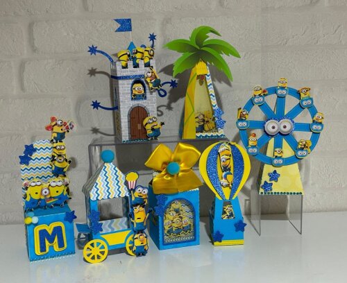 Arquivo de corte Festa Pronta Minions