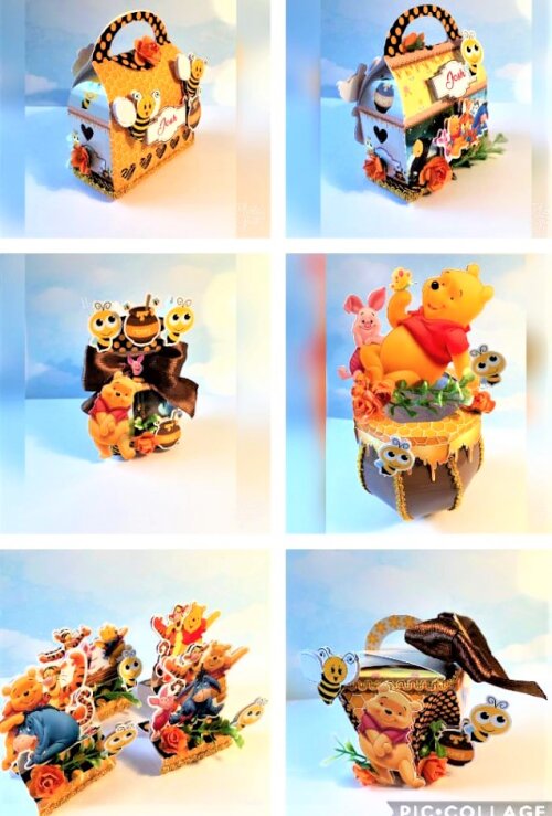 Arquivo de corte Festa Pronta Ursinho Pooh