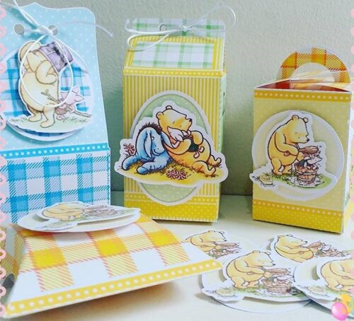Arquivo de corte Festa Pronta Ursinho Pooh