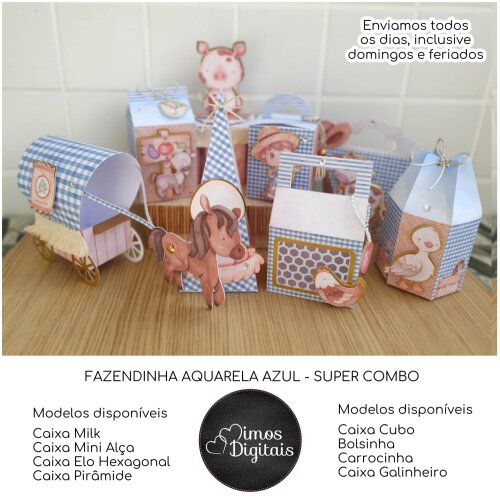Arquivo de corte Festa Pronta Fazendinha