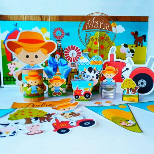 Arquivo de corte Festa Pronta Fazendinha