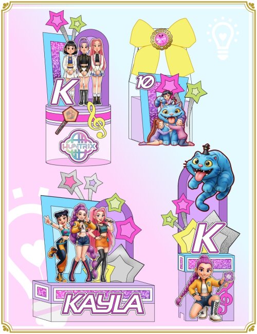 Arquivo de corte Festa Pronta Kpop