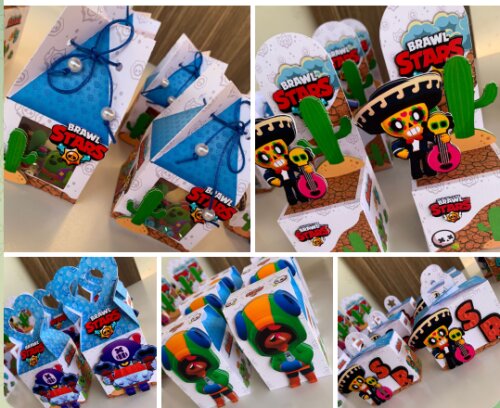 Arquivo de corte Festa Pronta Brawl Star