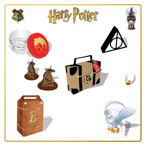 Arquivo de corte Festa Pronta Harry Potter