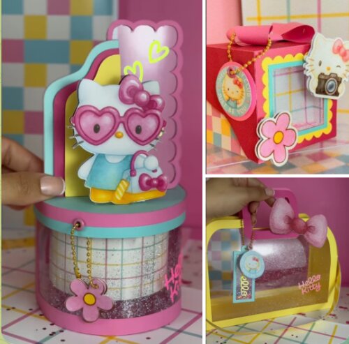 Arquivo de corte Festa Pronta Hello Kitty