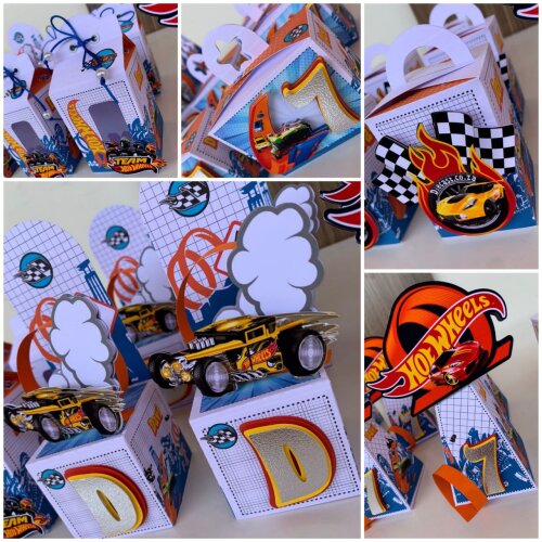 Arquivo de corte Festa Pronta Hot Wheels