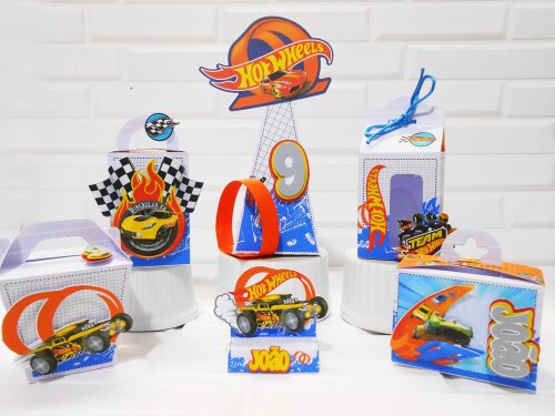 Arquivo de corte Festa Pronta Hot Wheels