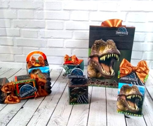 Arquivo de corte Festa Pronta Dinossauro