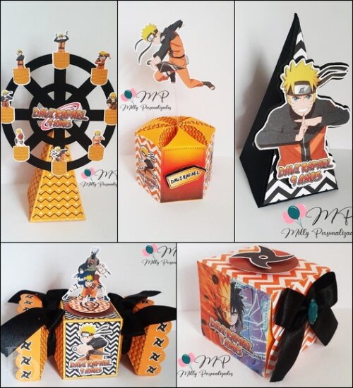 Arquivo de corte Festa Pronta Naruto