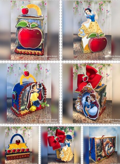 Arquivo de corte Festa Pronta Branca de Neve