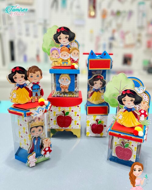 Arquivo de corte Festa Pronta Branca de Neve