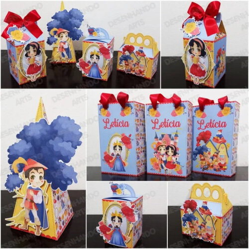 Arquivo de corte Festa Pronta Branca de Neve
