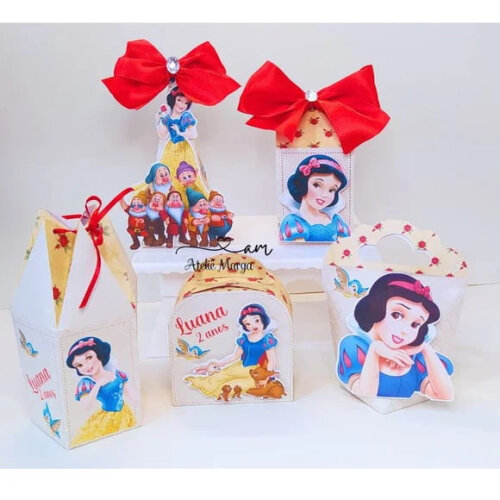 Arquivo de corte Festa Pronta Branca de Neve