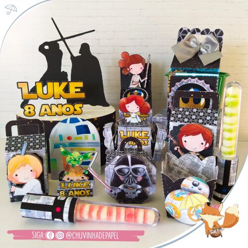 Arquivo de corte Festa Pronta Star Wars