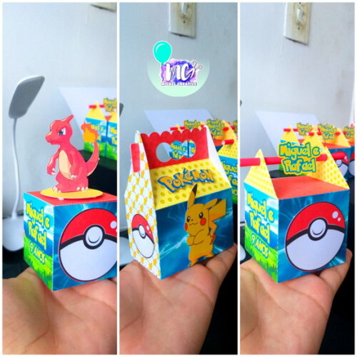 Arquivo de corte Festa Pronta Pokemon