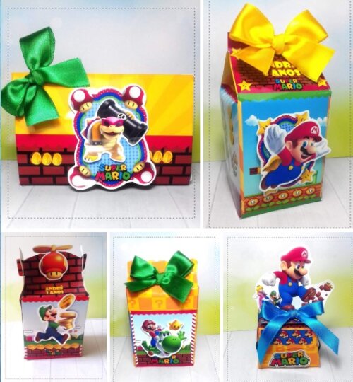 Arquivo de corte Festa Pronta Super Mario