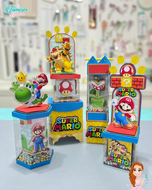 Arquivo de corte Festa Pronta Super Mario