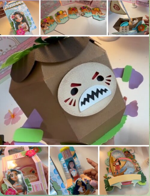 Arquivo de corte Festa Pronta Moana