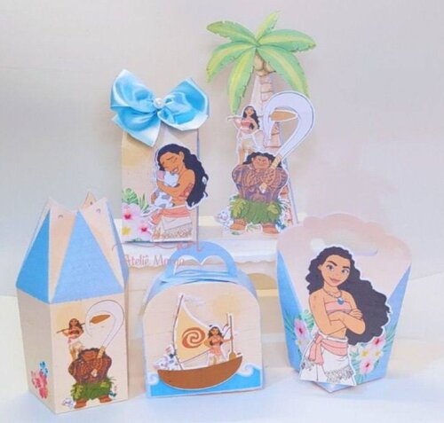 Arquivo de corte Festa Pronta Moana