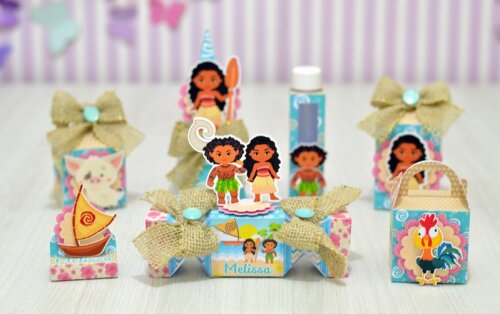 Arquivo de corte Festa Pronta Moana