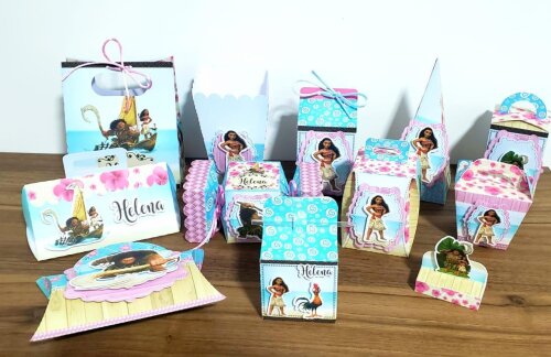 Arquivo de corte Festa Pronta Moana