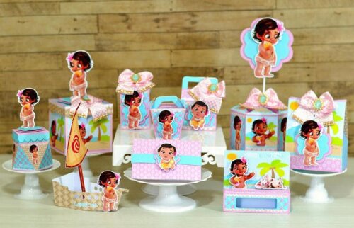 Arquivo de corte Festa Pronta Moana