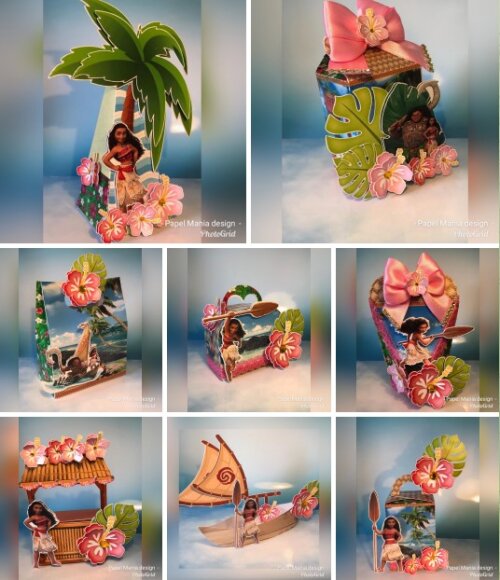Arquivo de corte Festa Pronta Moana