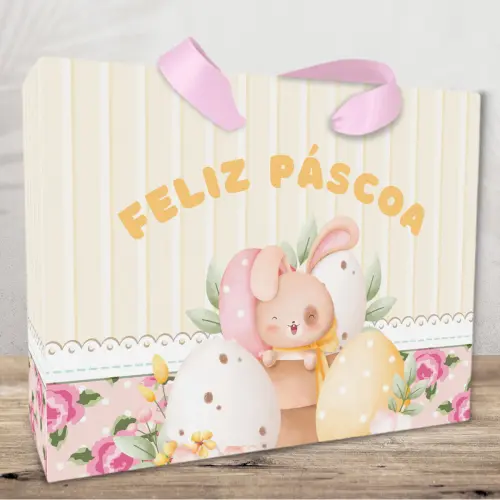 Sacola para Lembrancinhas tema Pascoa