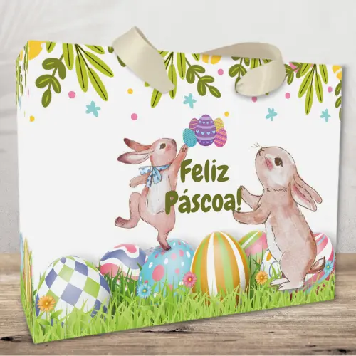 Sacola tema Pascoa - Cópia