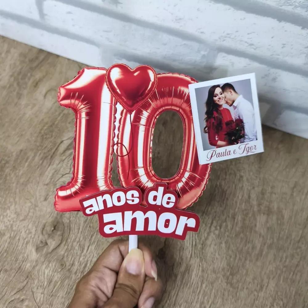 Arquivo de Corte: Cake Topper Números
