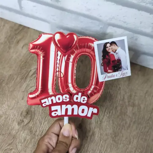 Arquivo de Corte: Cake Topper Números