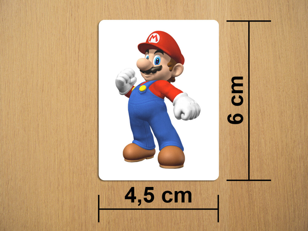 Jogo da Memória Super Mario Bros na Caixinha (12 Peças / 6 Pare