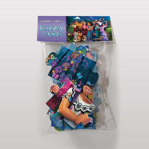 Quebra-Cabeça Encanto Disney Personalizado (35 peças - Tamanho