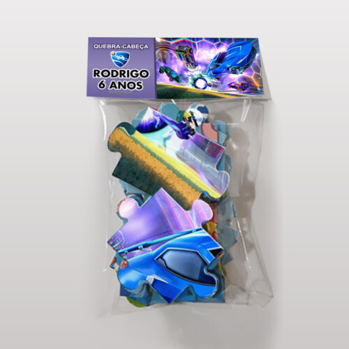 Quebra-Cabeça Rocket League Personalizado (35 peças - Tamanho 2