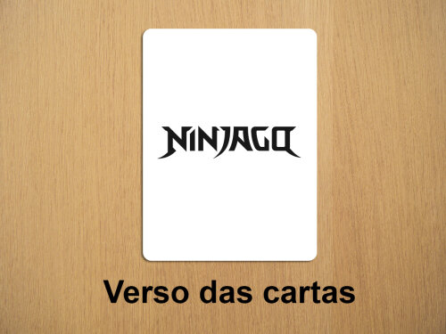 Jogo da Memória Ninjago na Caixinha (12 Peças / 6 Pares)