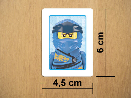 Jogo da Memória Ninjago na Caixinha (12 Peças / 6 Pares)