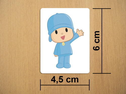 Jogo da Memória Pocoyo na Caixinha (12 Peças / 6 Pares)