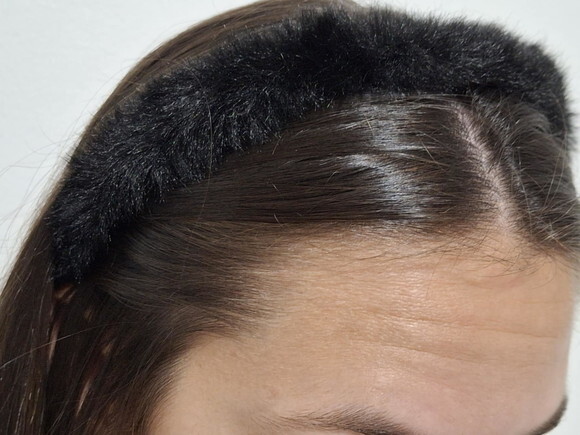Tiara Preta de Pelinhos- Acessórios de Cabelo OutonoInvernono